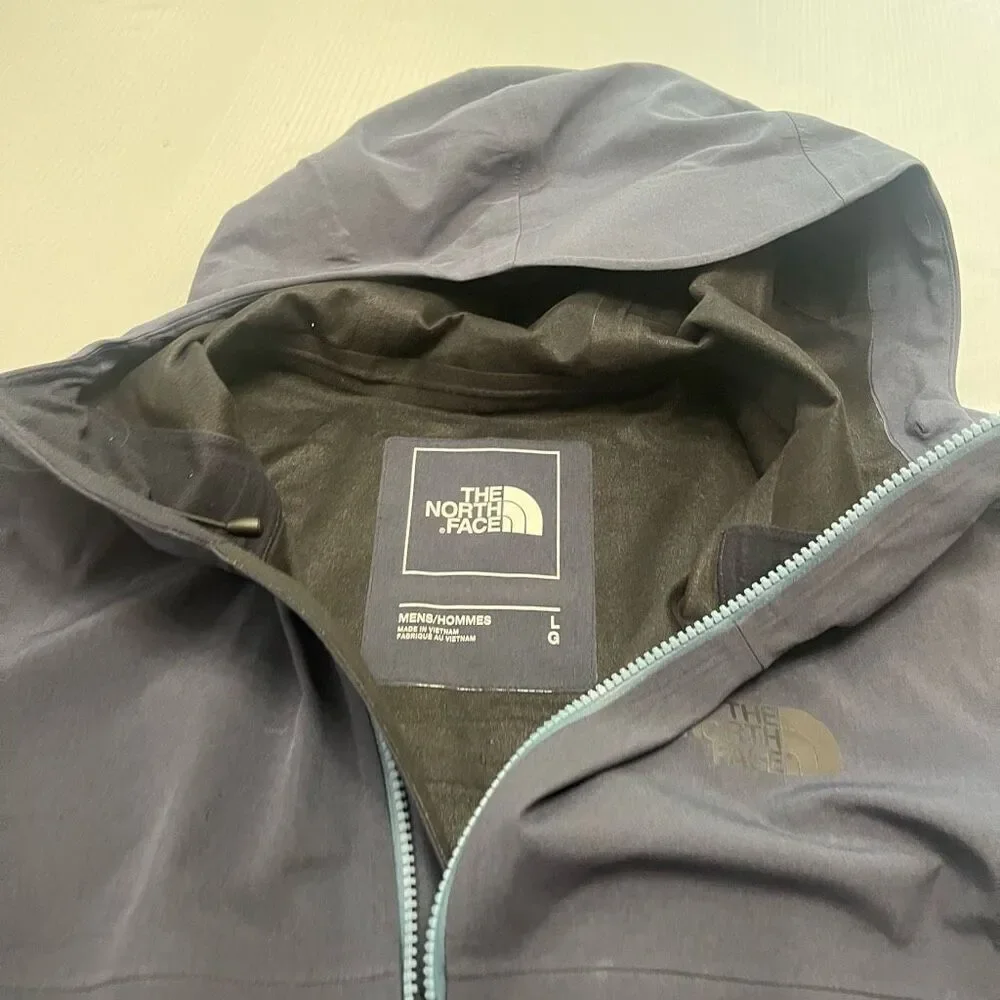 The North Face Barr Lake Men’s Navy West Basin Full Zip Windbreaker Jacket Large